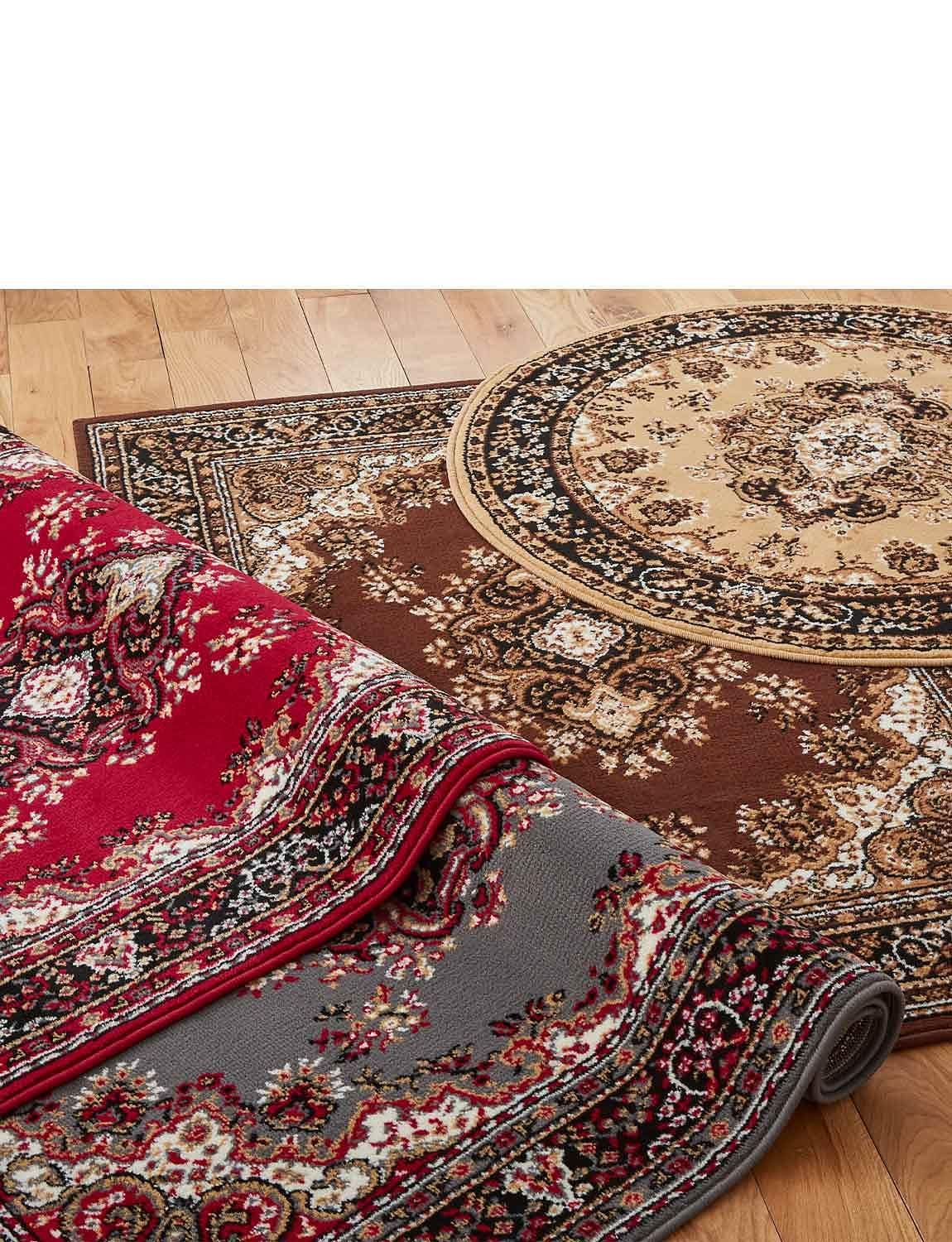 Traditional Poly Lancashire Chocolate Rugs