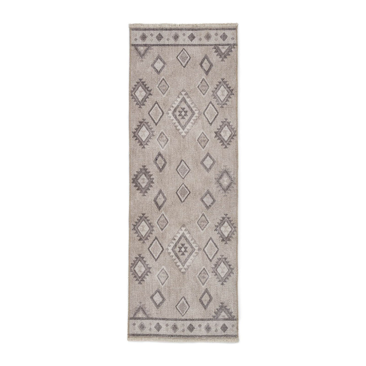 Whisper H1066 Beige Modern Washable Rug