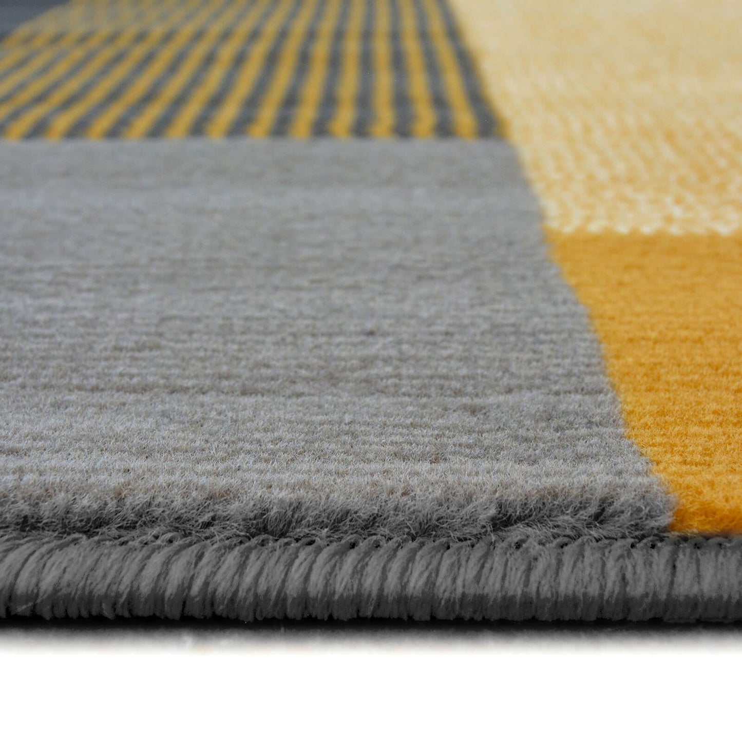 Maestro Montreal Ochre Blocks Rug