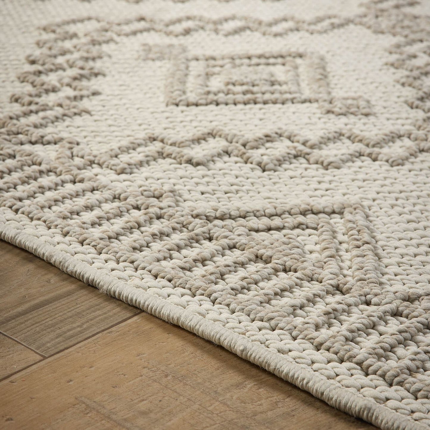 Origins Atlas Diamond Cream Rug