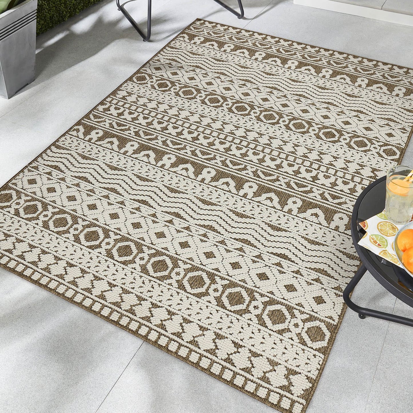 Origins Atlas Graphic Coffee Rug