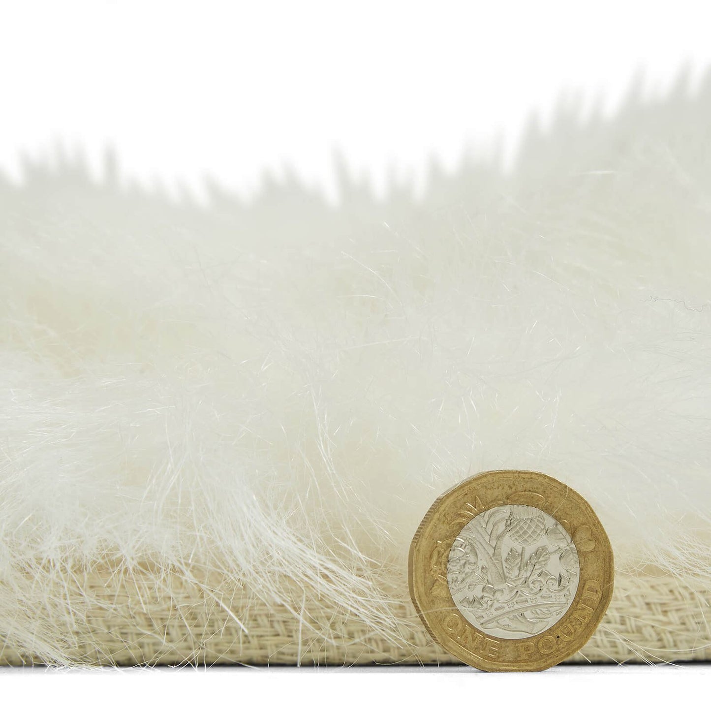 Polar Plush Ivory Soft Shaggy Rug - 160 x 220cm (5ft 3" x 7ft 3")