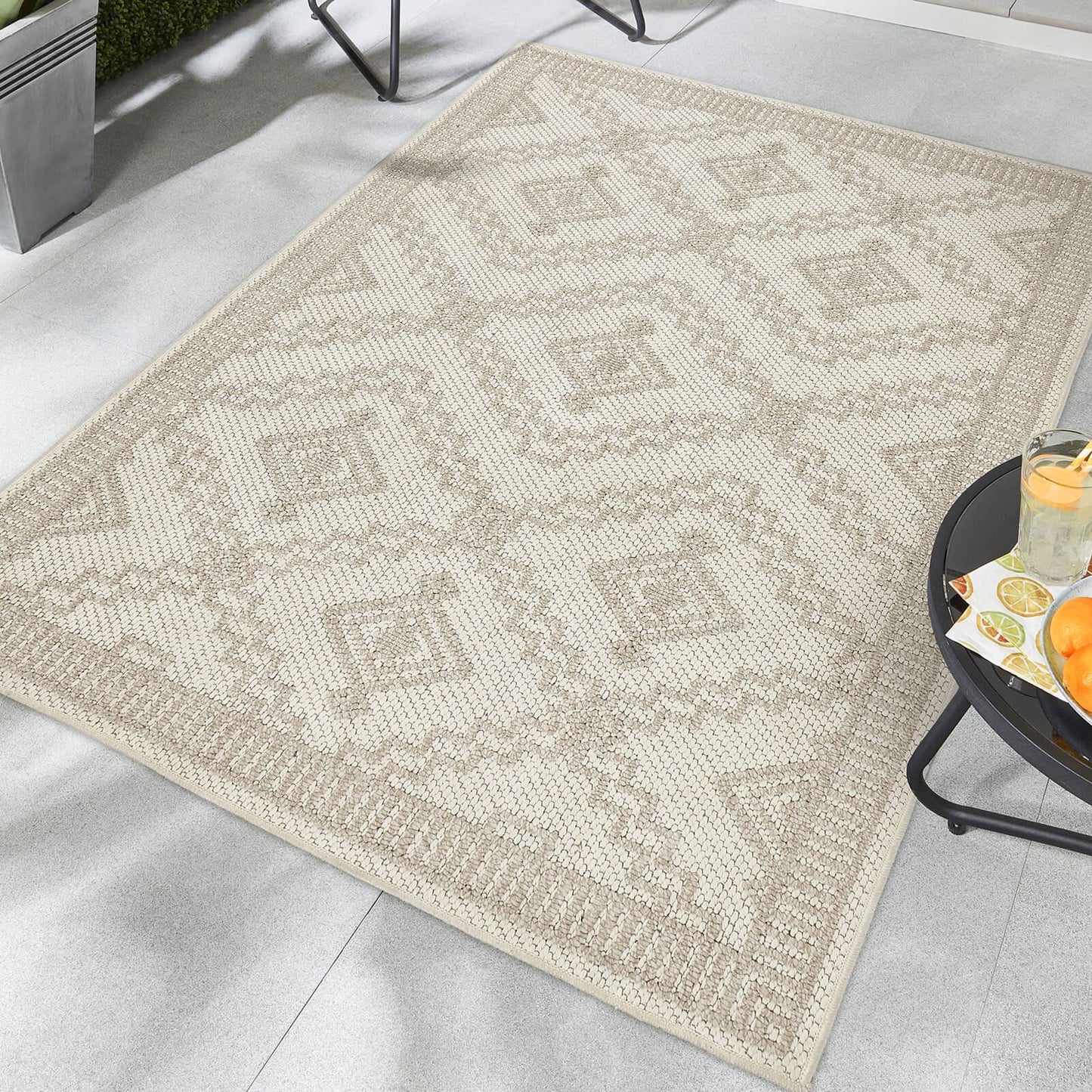 Origins Atlas Diamond Cream Rug