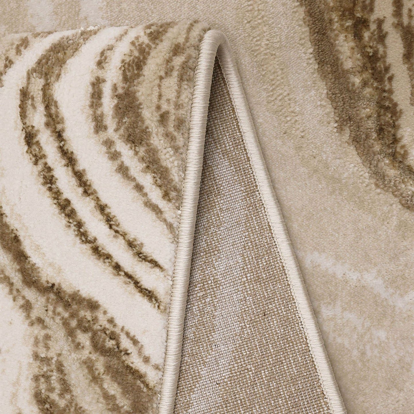 Dusk Watercolour Champagne Rug