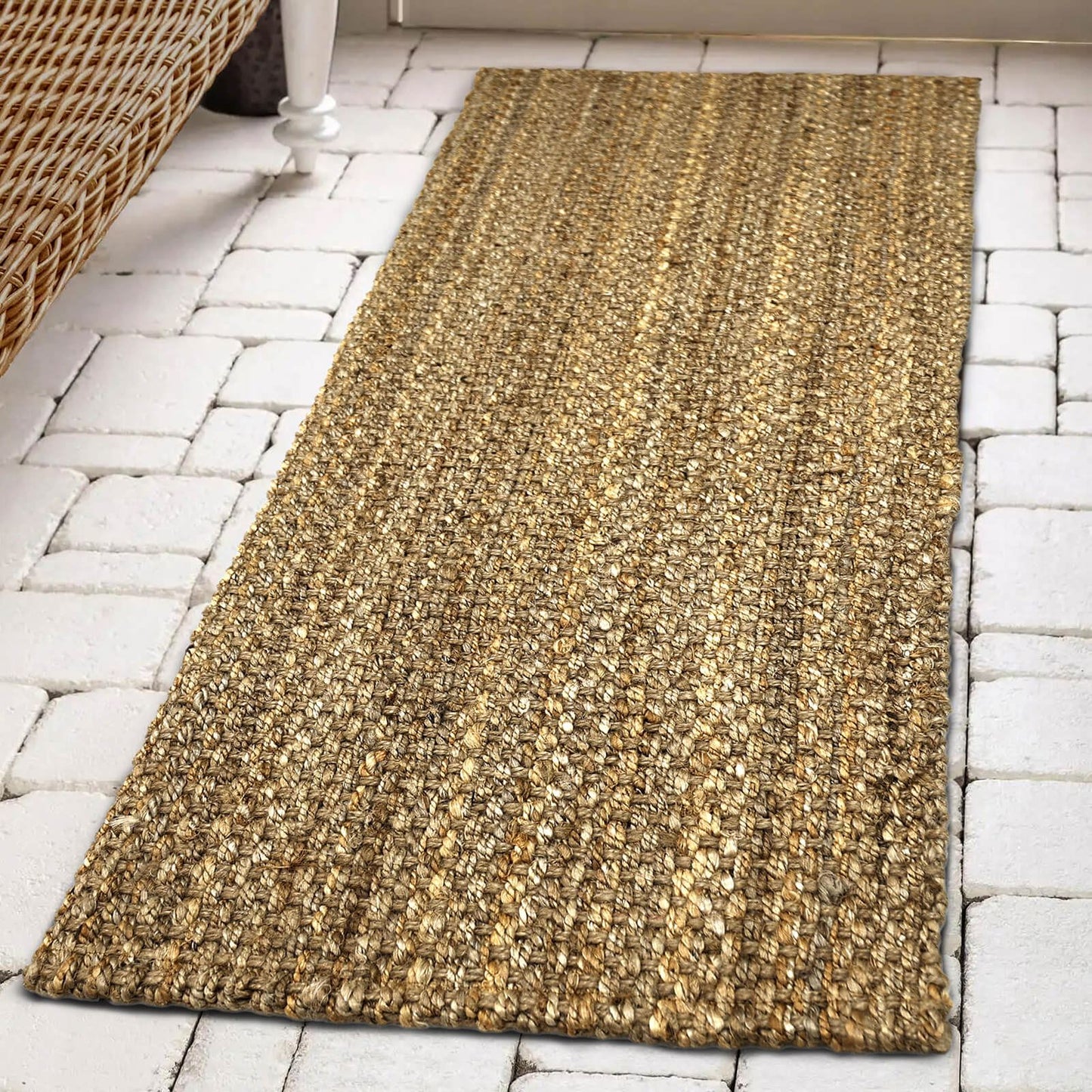 Indian Jute Natural Rug