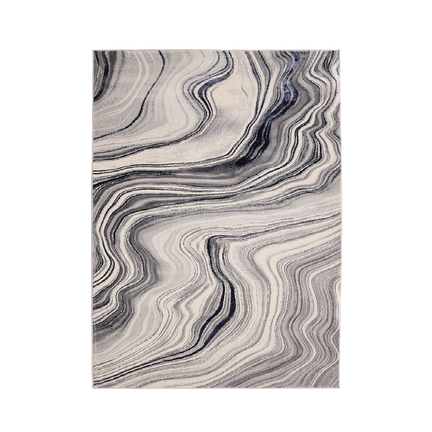 Dusk Watercolour Grey Rug