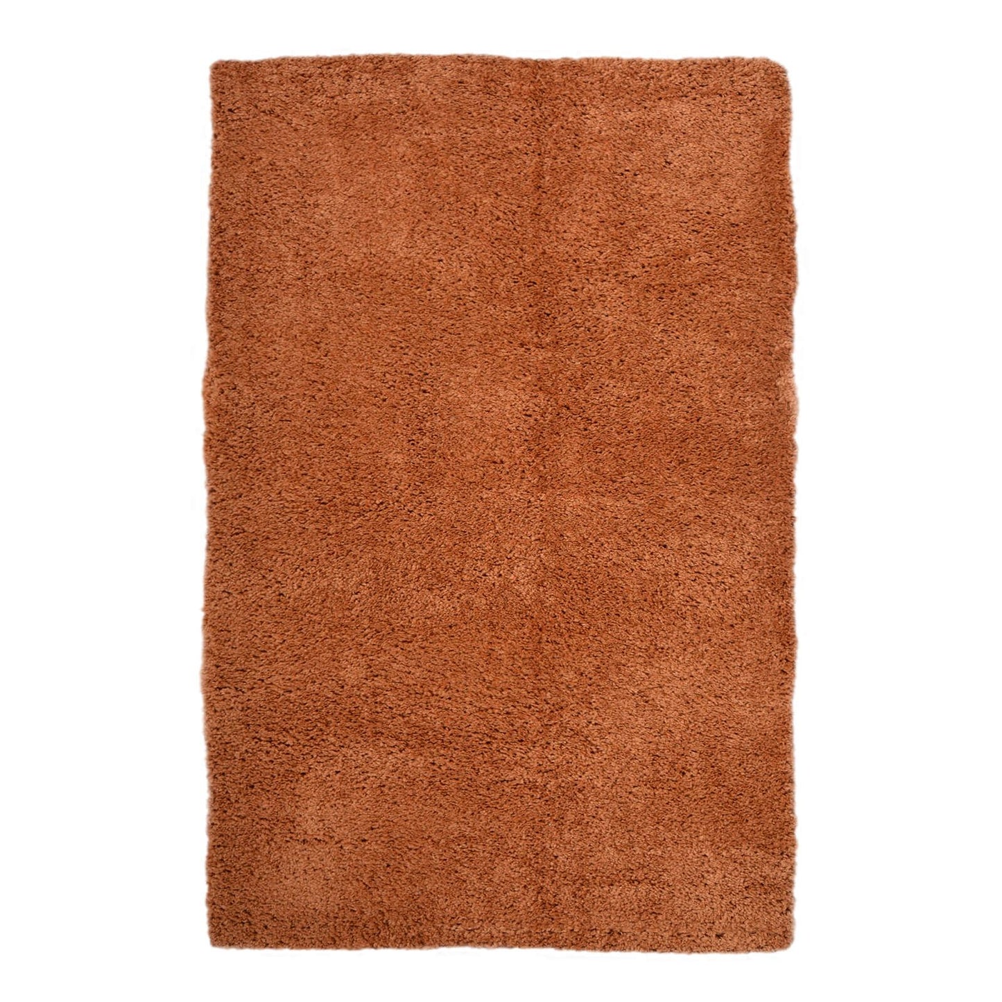 Snug Terracotta Plain Rug