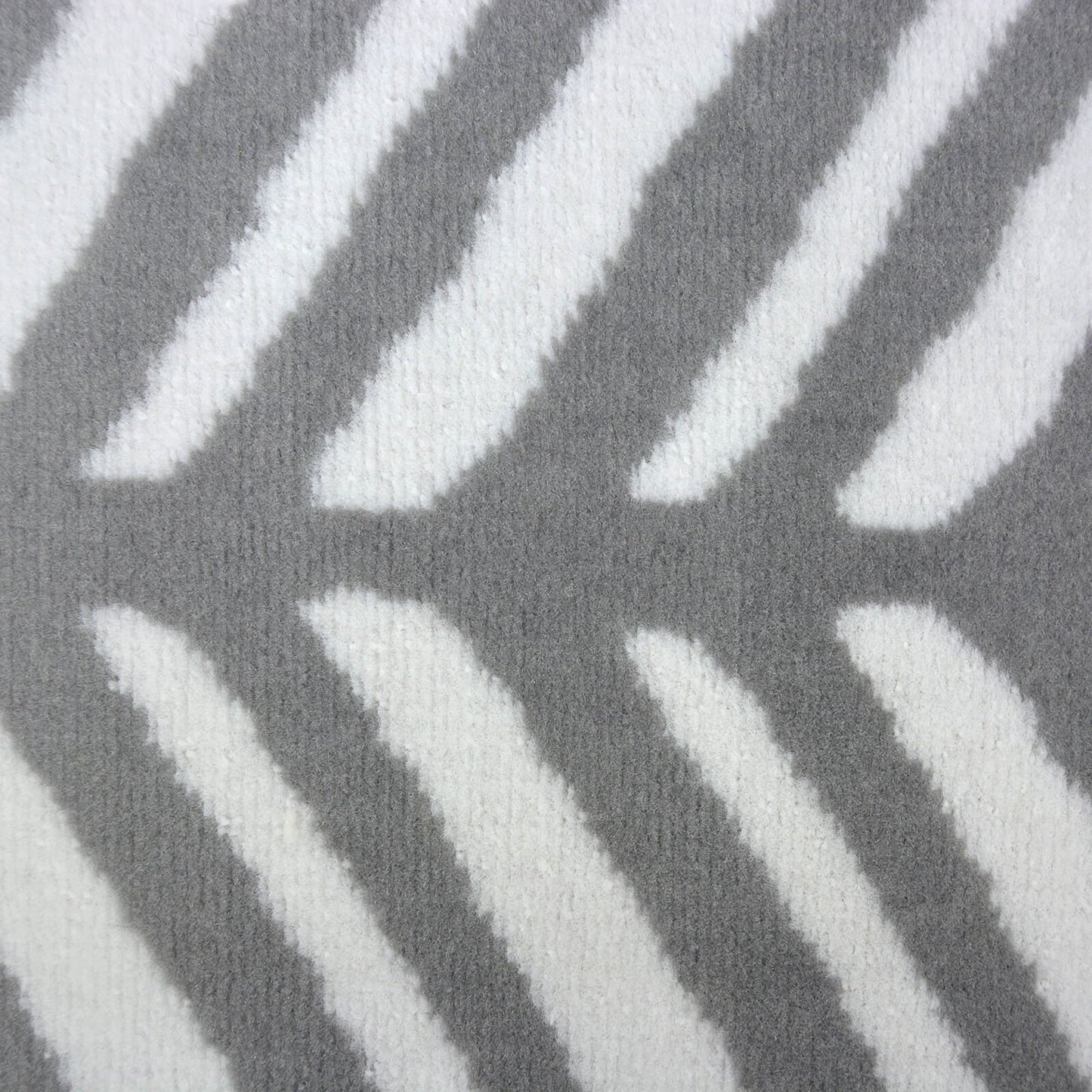 Maestro Herringbone Silver Contemporary Rug