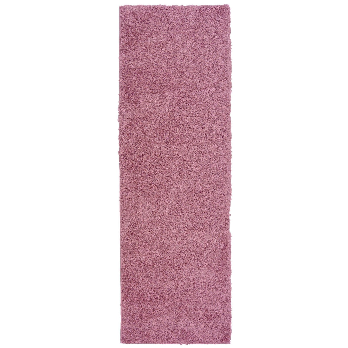 Jazz Shaggy Blush Pink Plain Rug