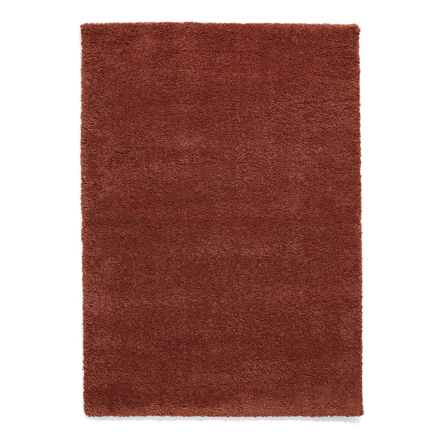 Sierra 9000 Terracotta Plain Shaggy Rug