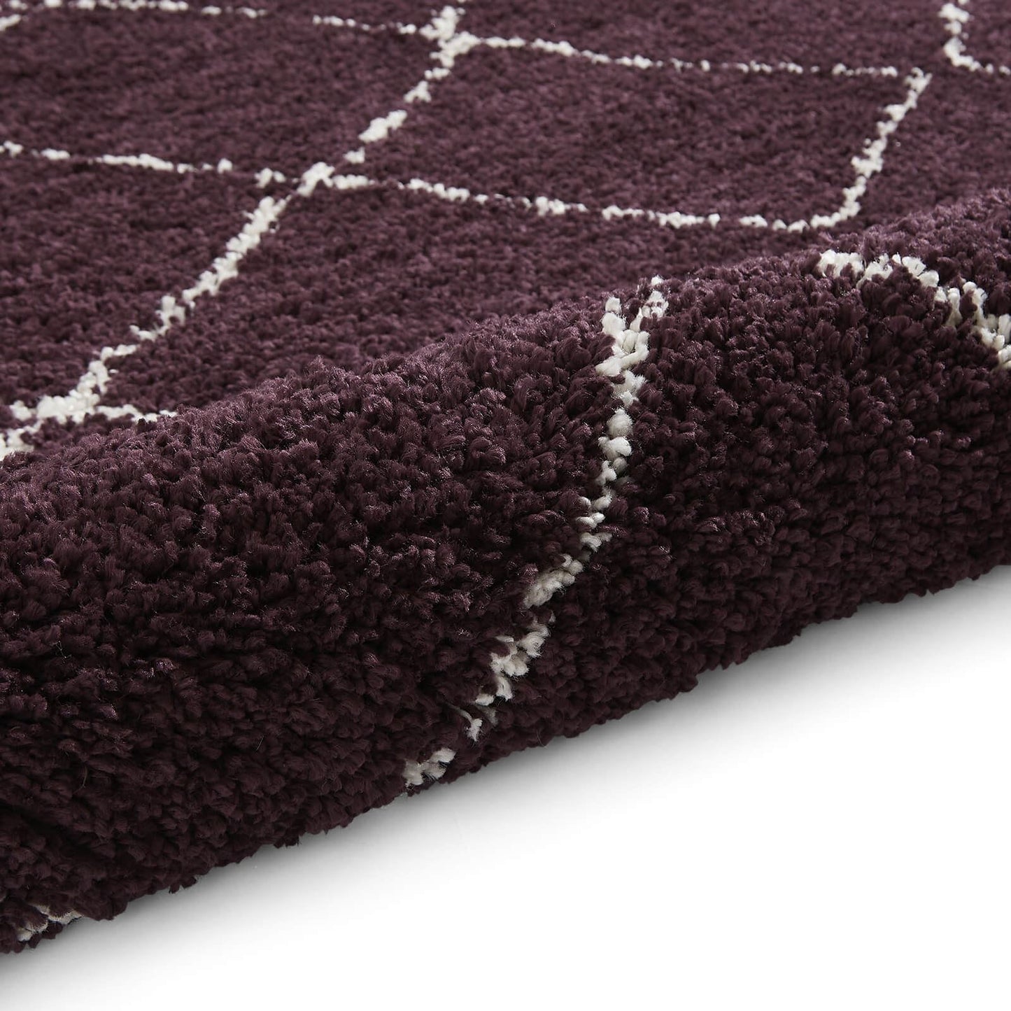 Boho 5413 Purple Berber Rug