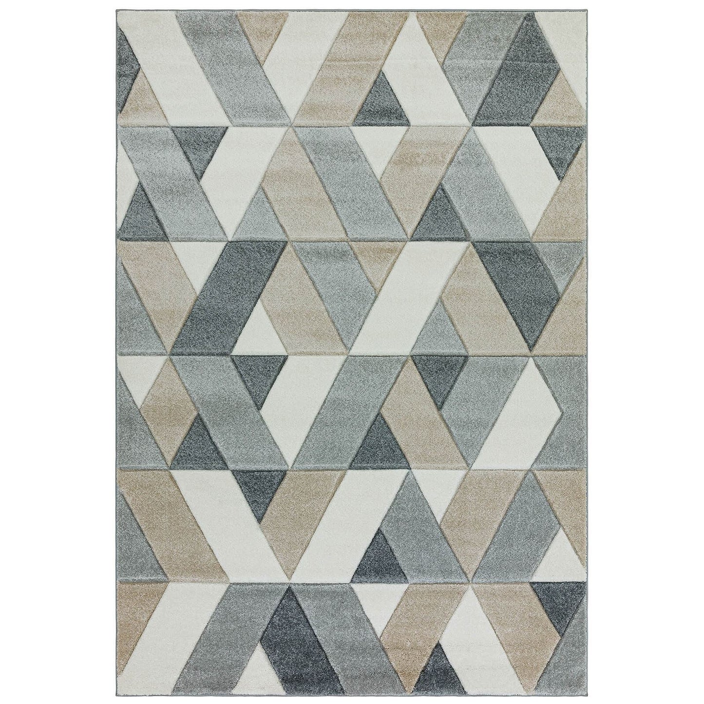 Sketch Rhombus Grey Modern SK01