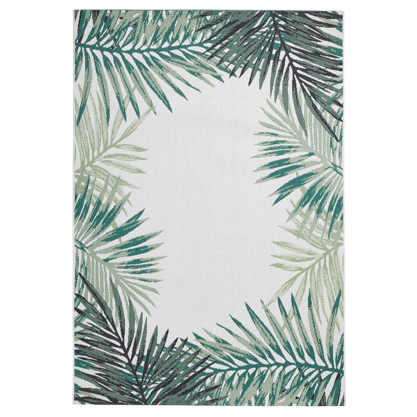 Miami 19435 Light Beige/Green Flatweave Rug