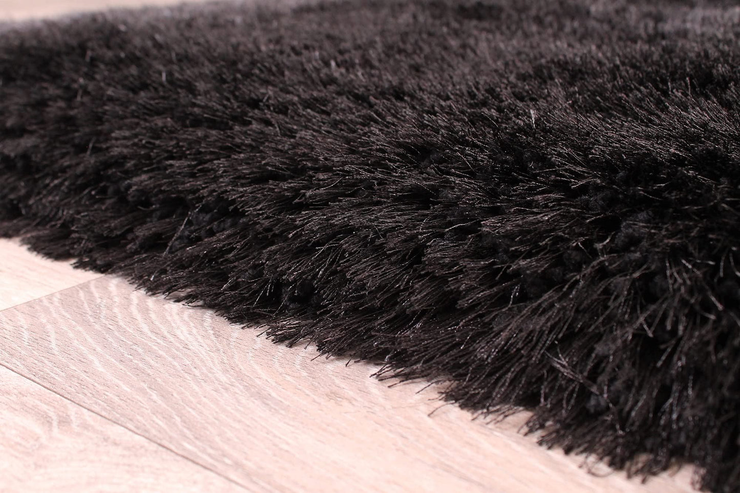 Mayfair Plain Black Rugs