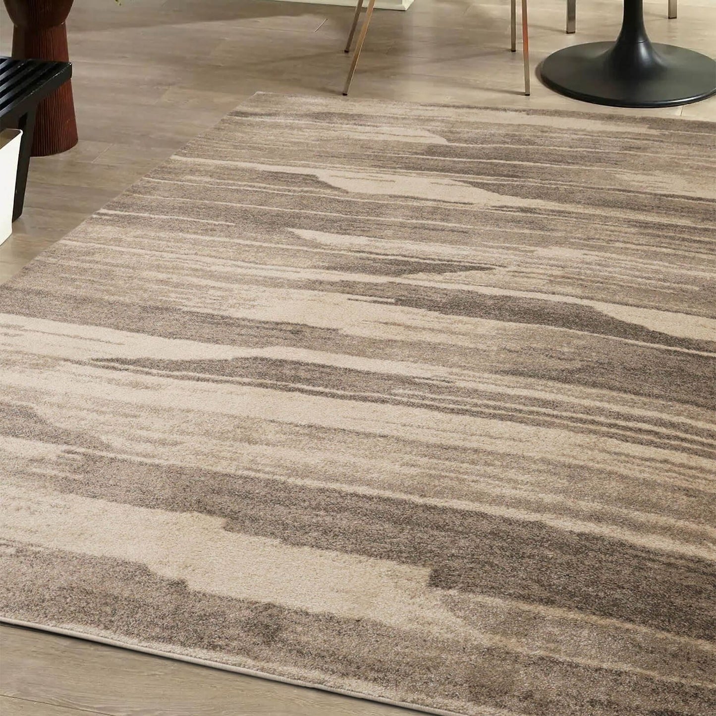 Freya Abstract Natural Rug