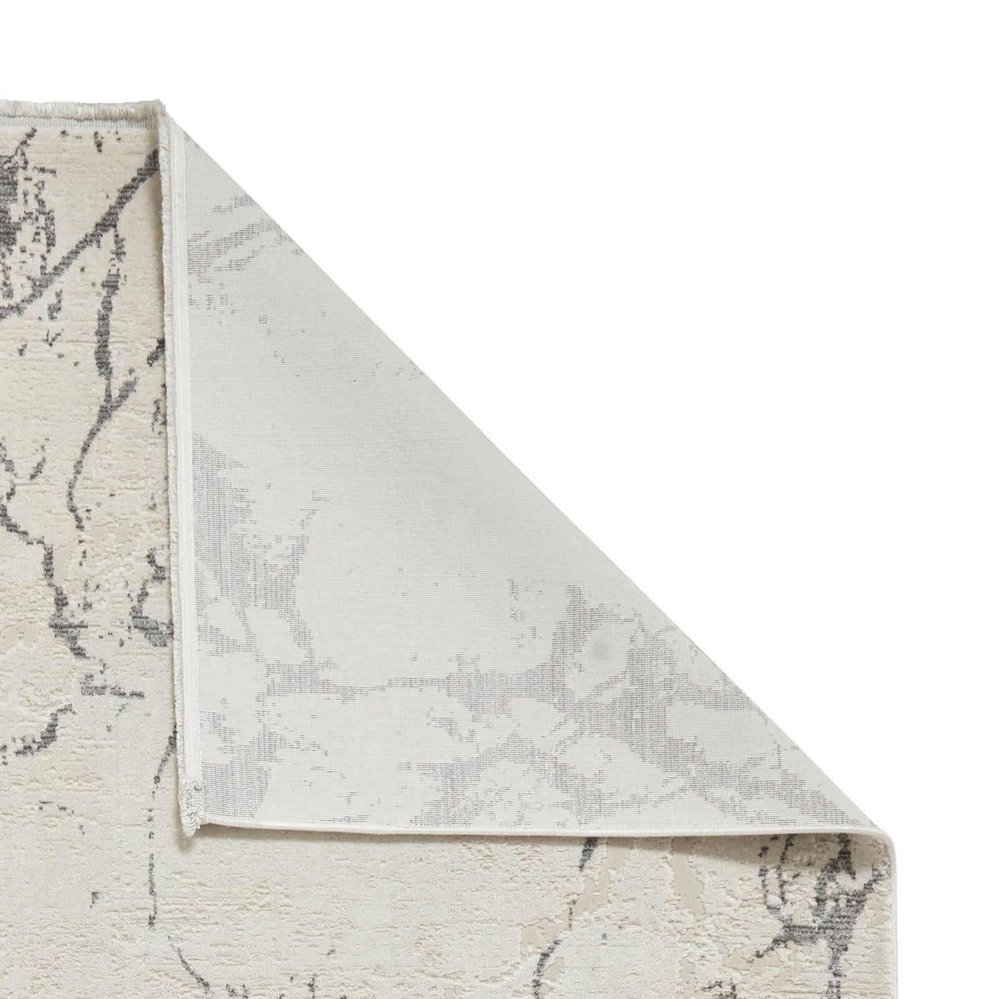 Mirage MR15 Grey Modern Abstract Rug - 200 x 290cm (6ft 6" x 9ft 6")