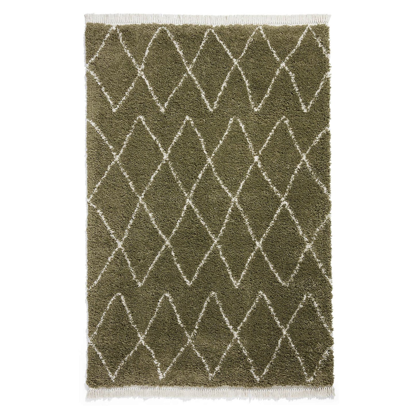 Boho 8280 Green Berber Rug