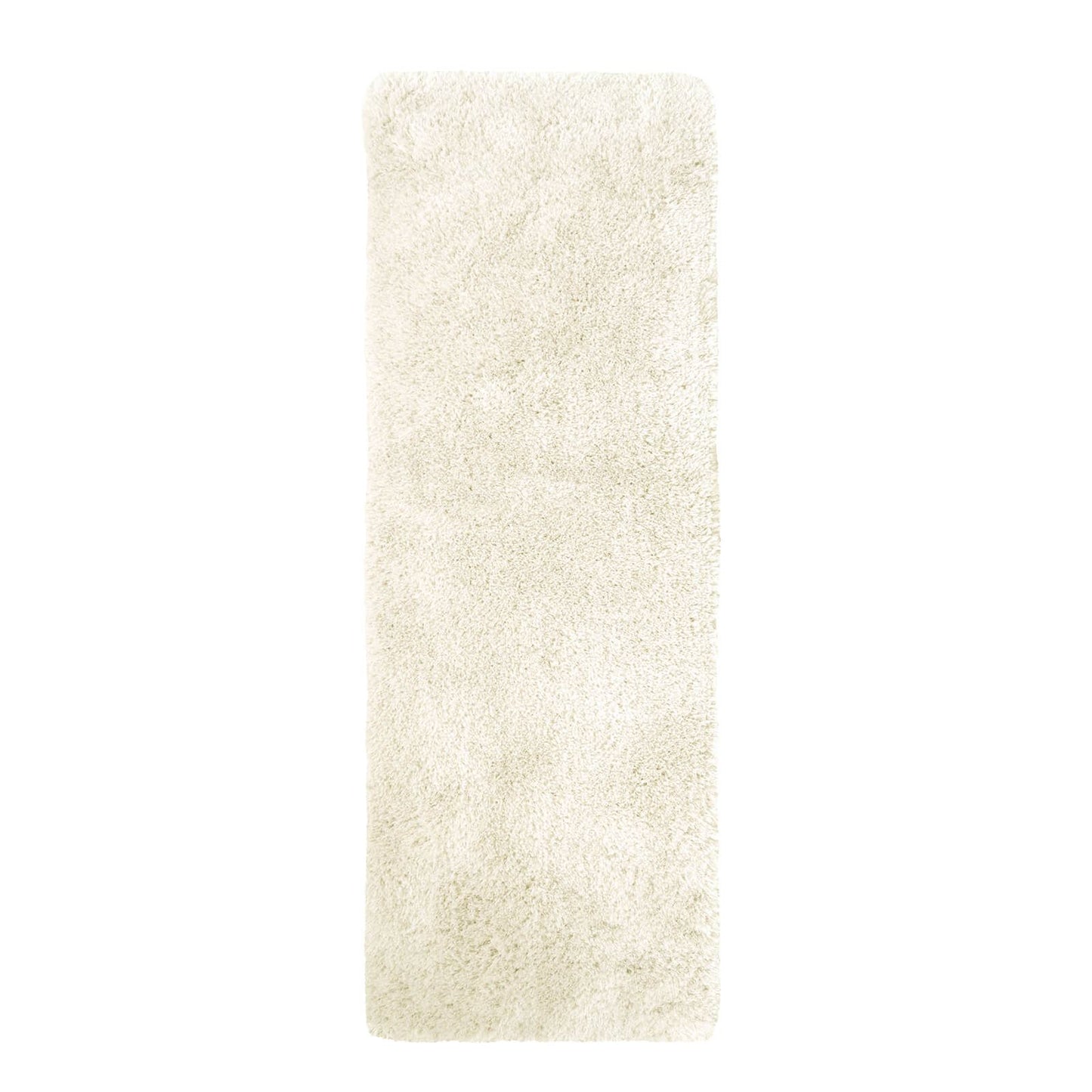 Soft Washable Cosy Ivory Plain Rug