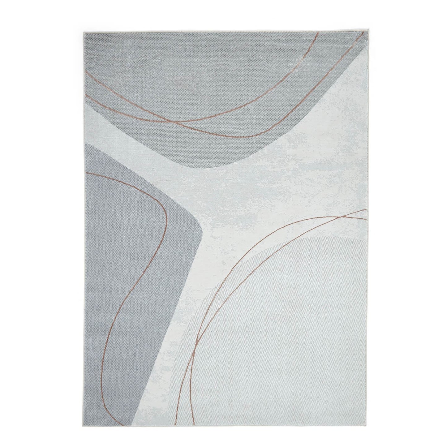 Apollo E9974 Grey/Rose Modern Abstract Rug