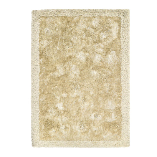 Origins Shimmer Shaggy Border Champagne Rug