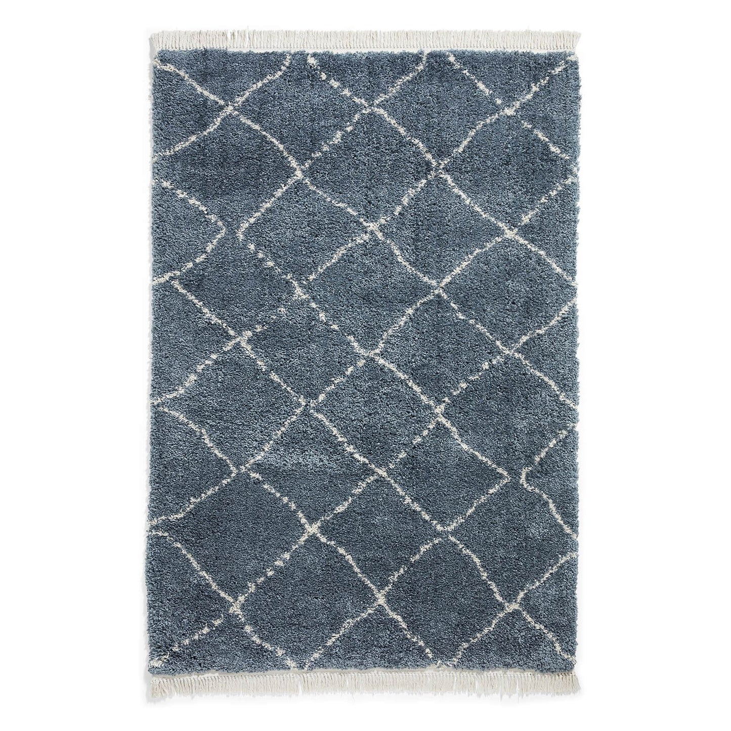 Boho 5413 Blue Berber Rug