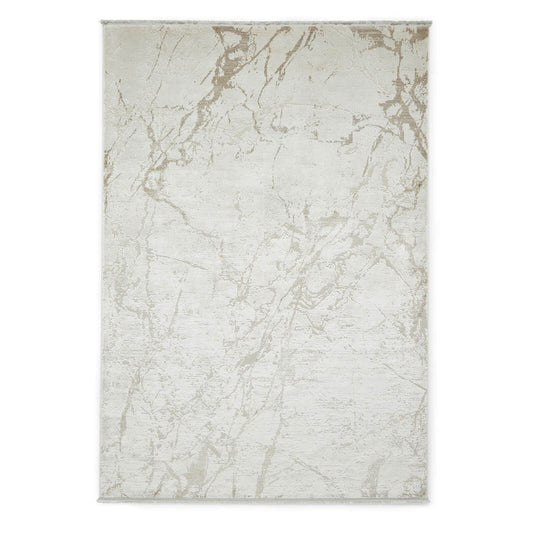 Mirage MR15 Cream Modern Abstract Rug - 200 x 290cm (6ft 6" x 9ft 6")