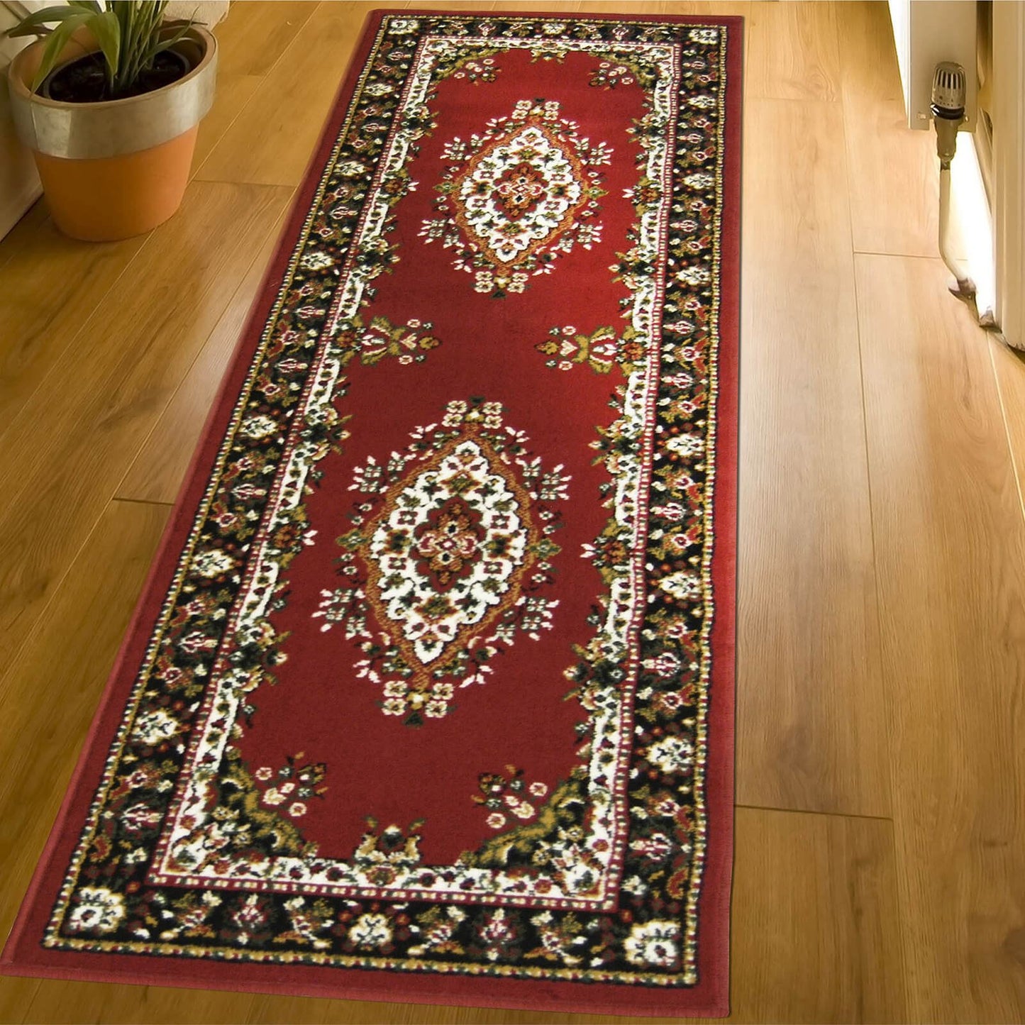 Maestro Red Traditional Rug