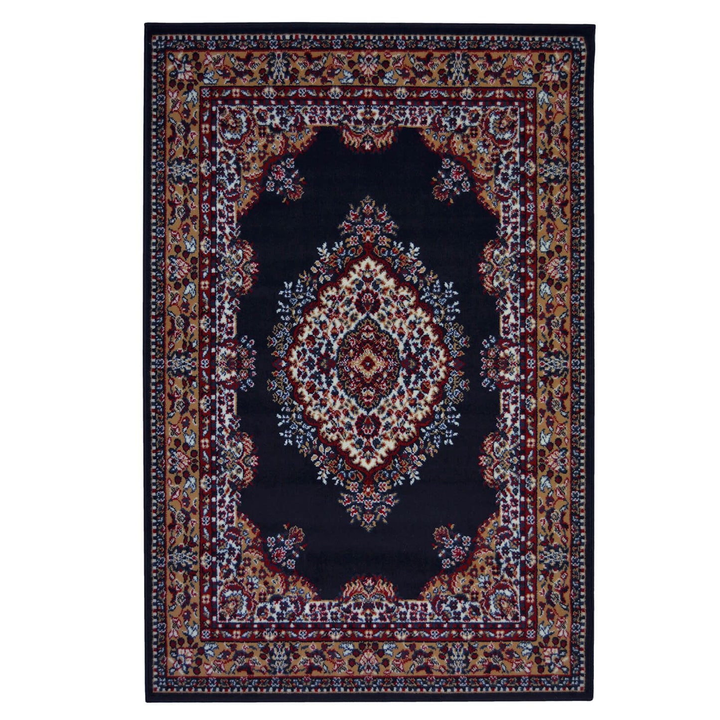 Maestro Navy Traditional Rug