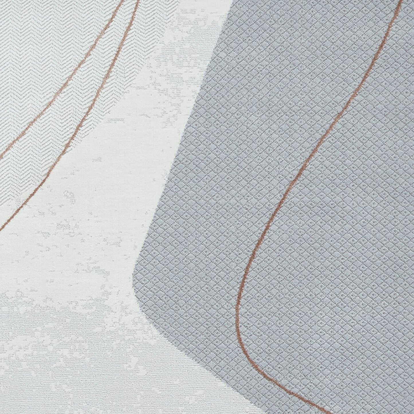 Apollo E9974 Grey/Rose Modern Abstract Rug