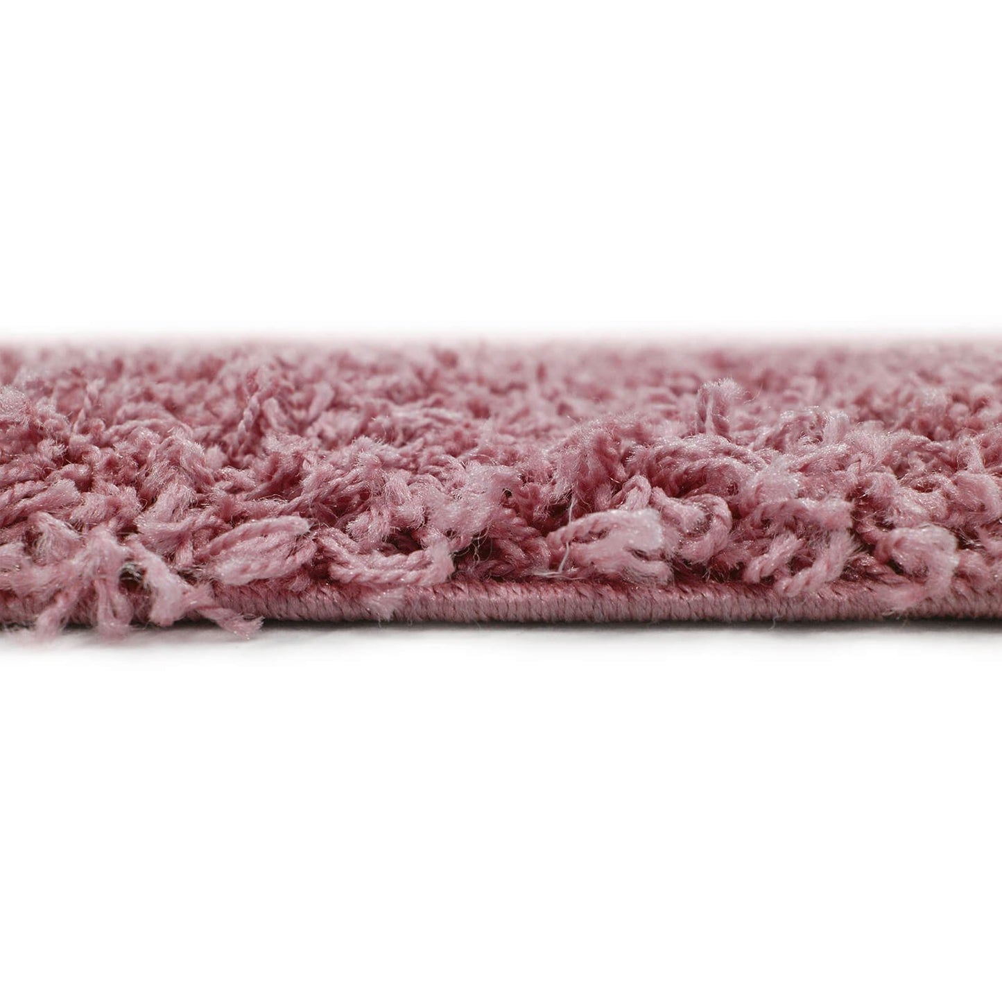Jazz Shaggy Blush Pink Plain Rug