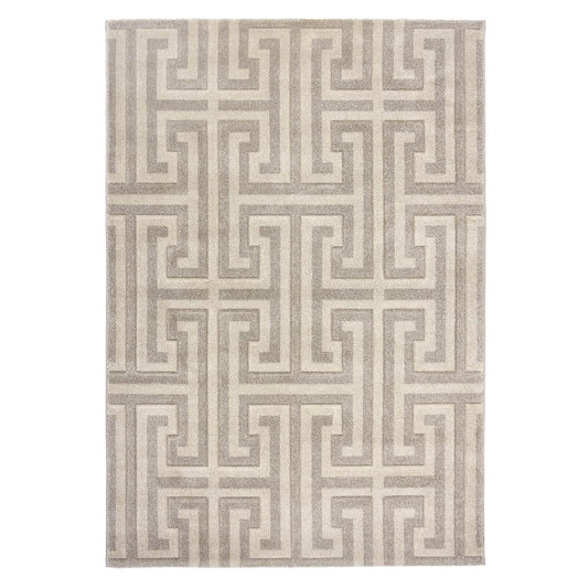 Origins Greek Key Beige Light Vision Rug