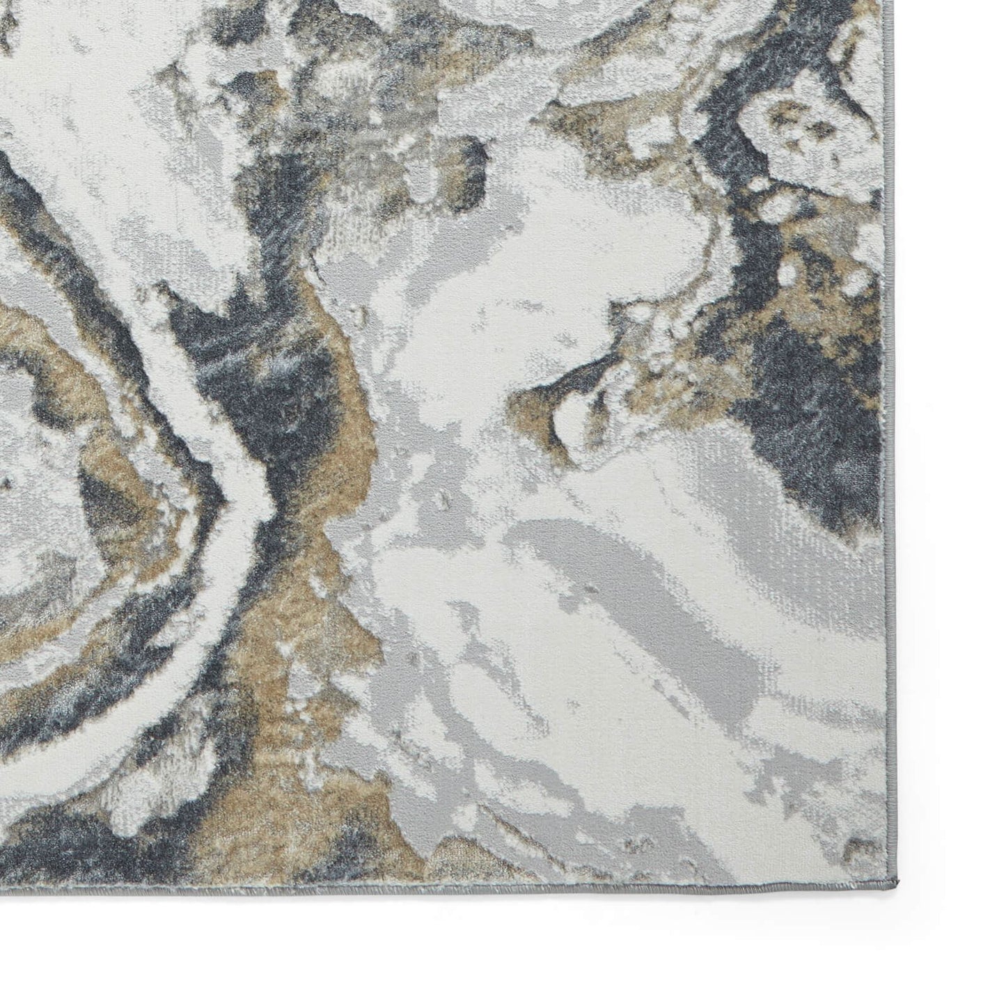 Tidal TL837 Silver/Beige Modern Abstract Rug