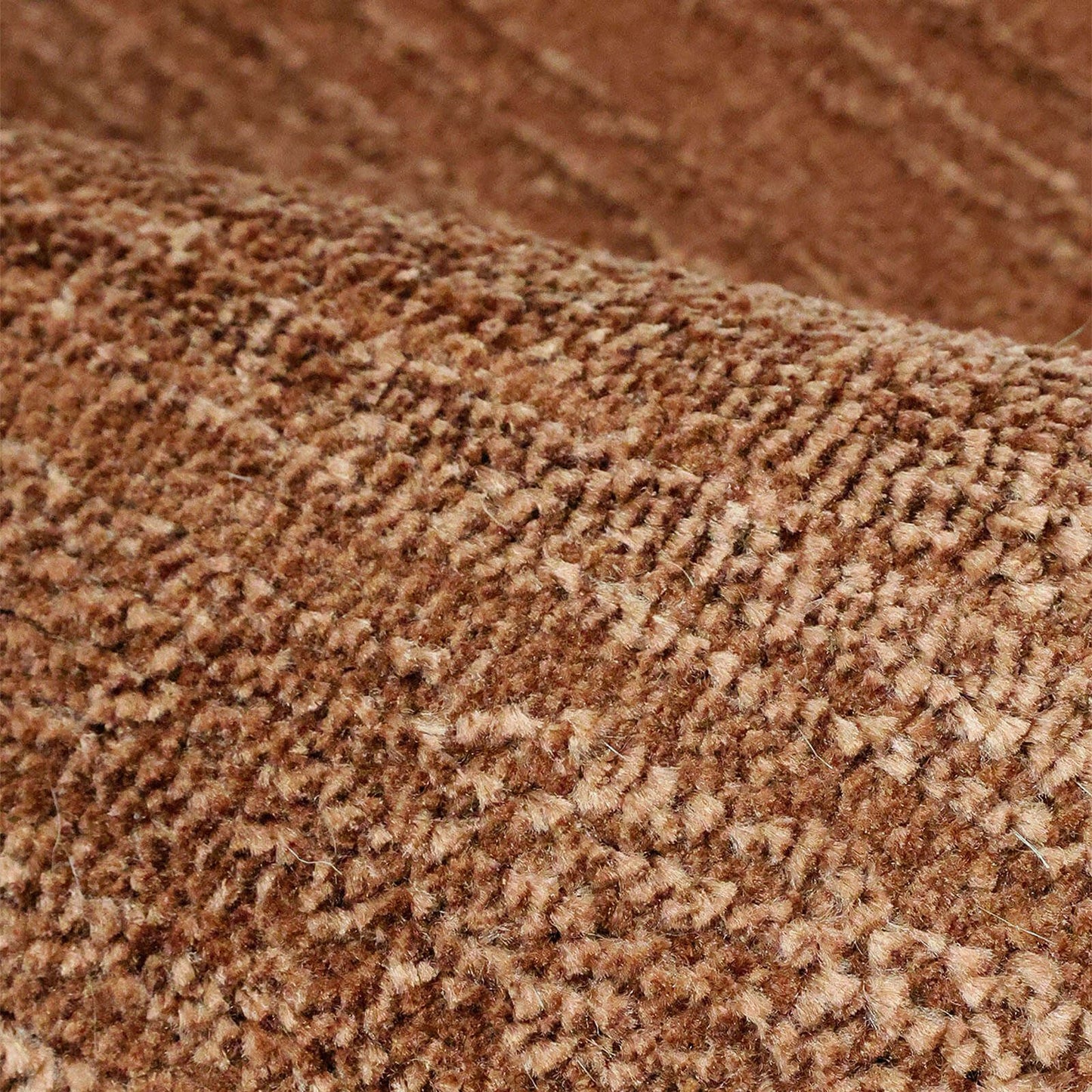 Arlo Textured Terracotta Semi Plain Rug