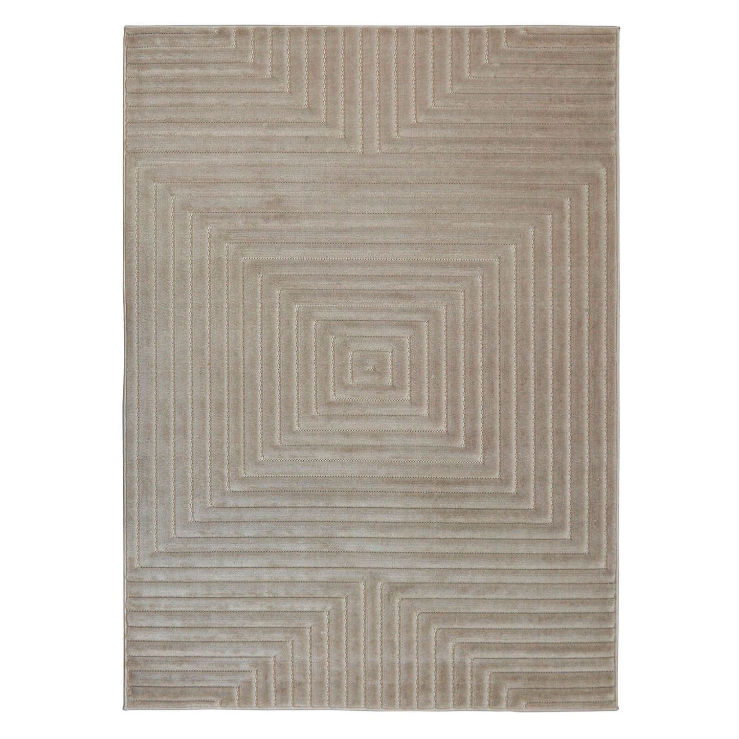 Malmo Squares Natural Rug