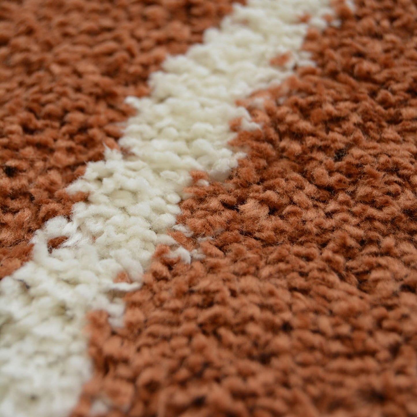 Snug Terracotta Bubbles Rug