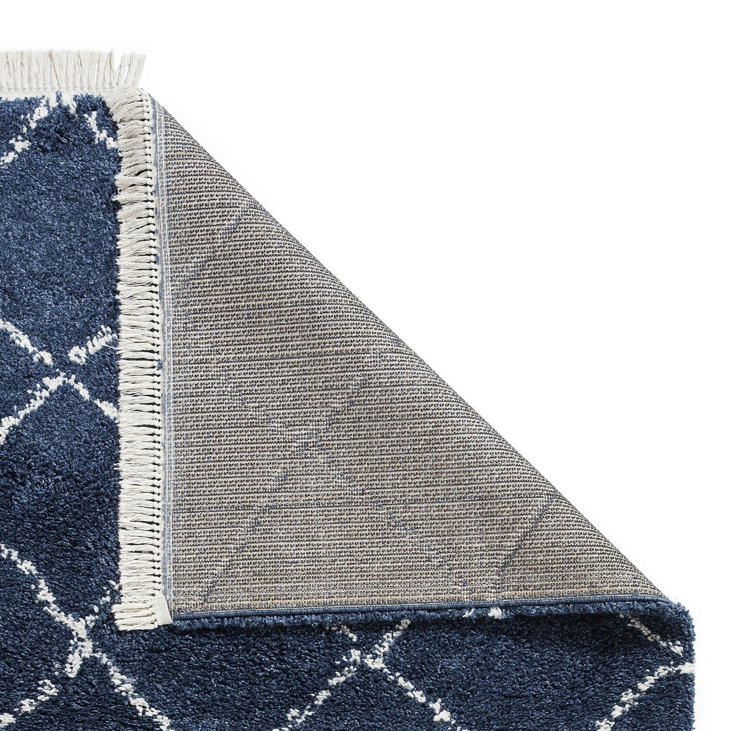 Boho 5413 Navy Berber Rug