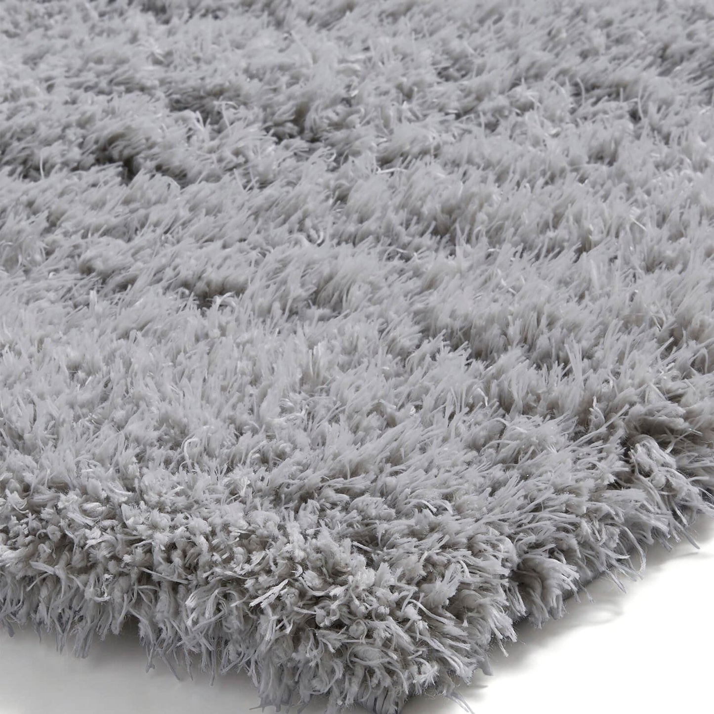 Modern Repreve Recycled Grey Soft Lounge Shaggy 160 X 230Cm Rug