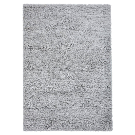 Modern Repreve Recycled Grey Soft Lounge Shaggy 120 X 170Cm Rug