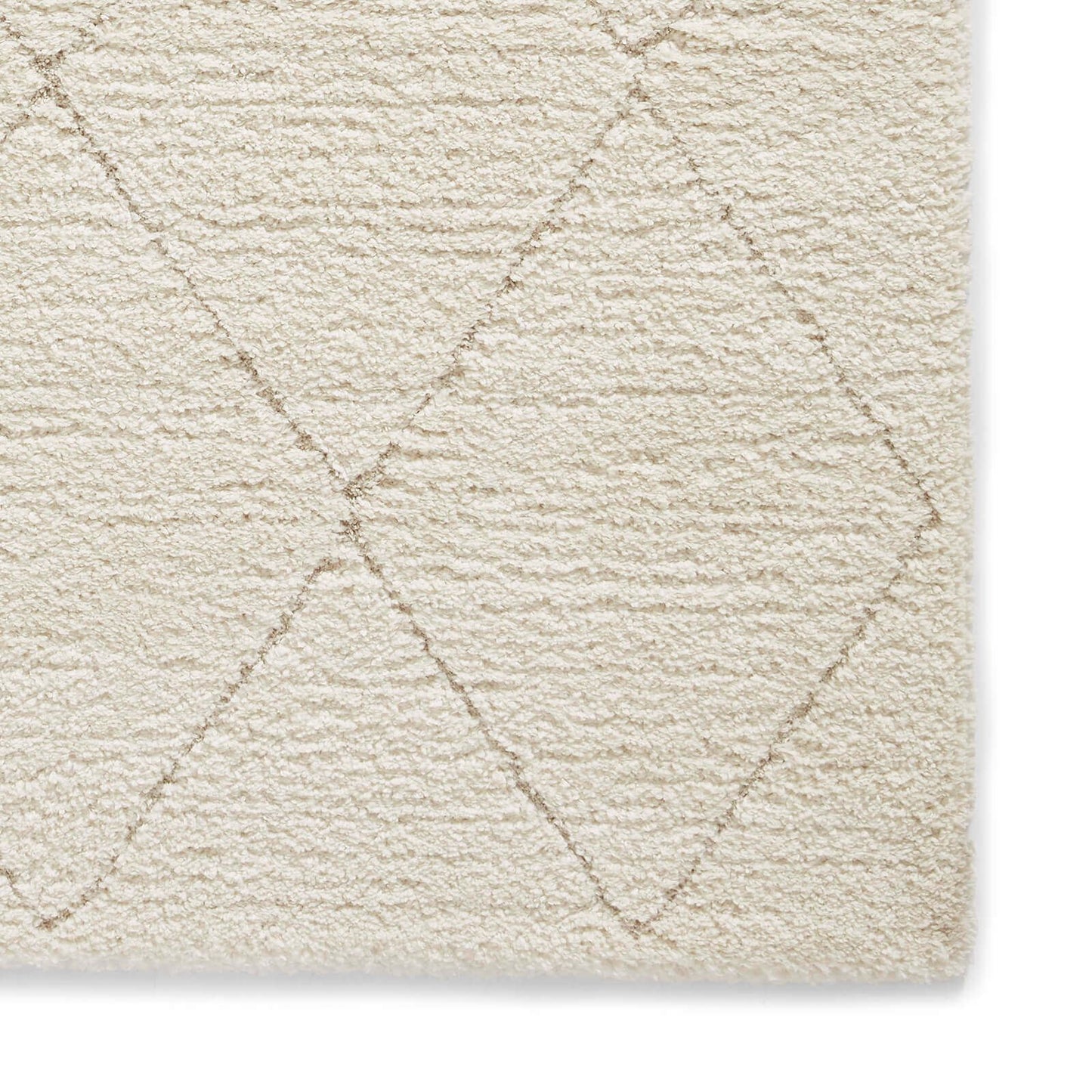 Ideal Shaggy 80260 Cream Berber Rug