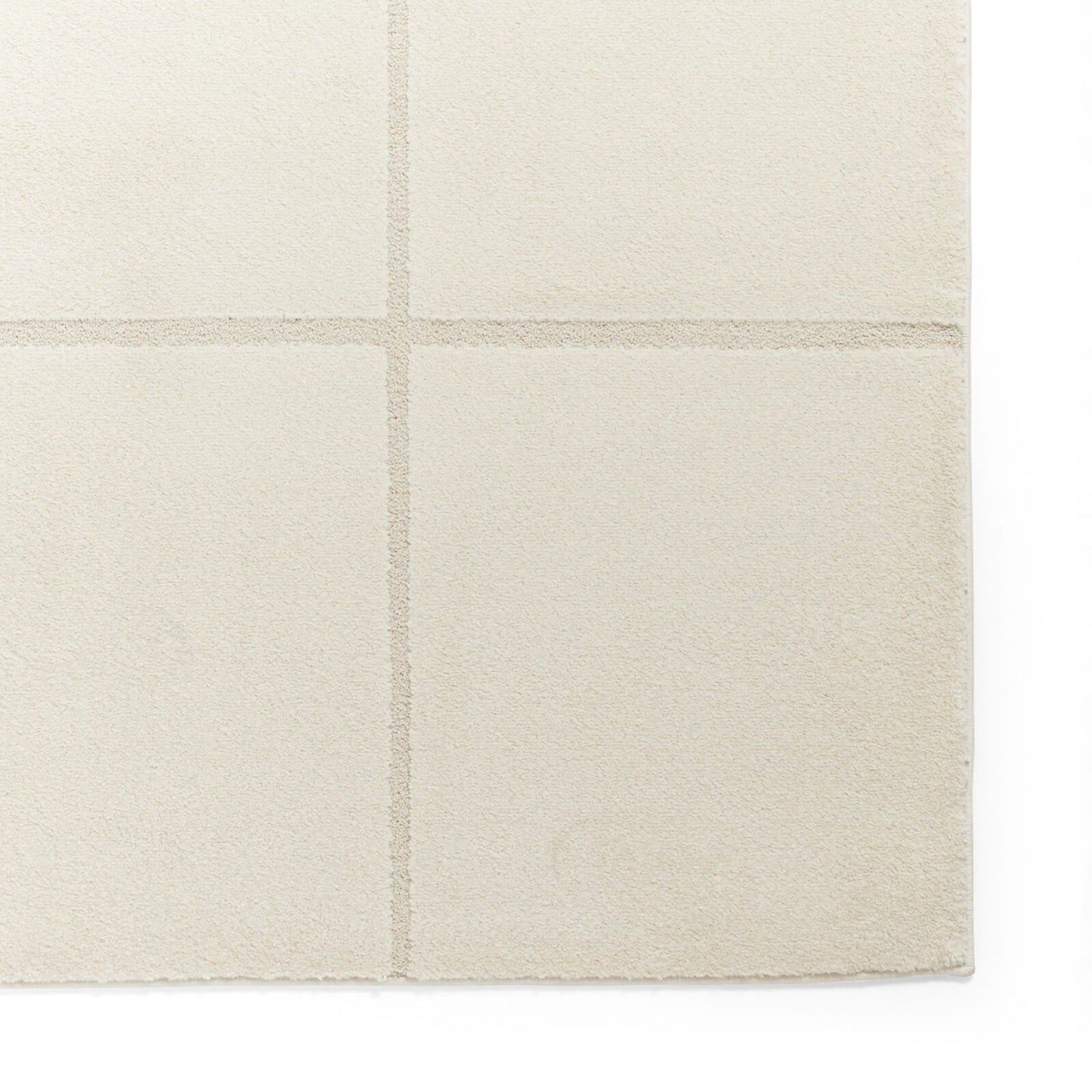 Elio 70100 Cream Modern Geometric Rug
