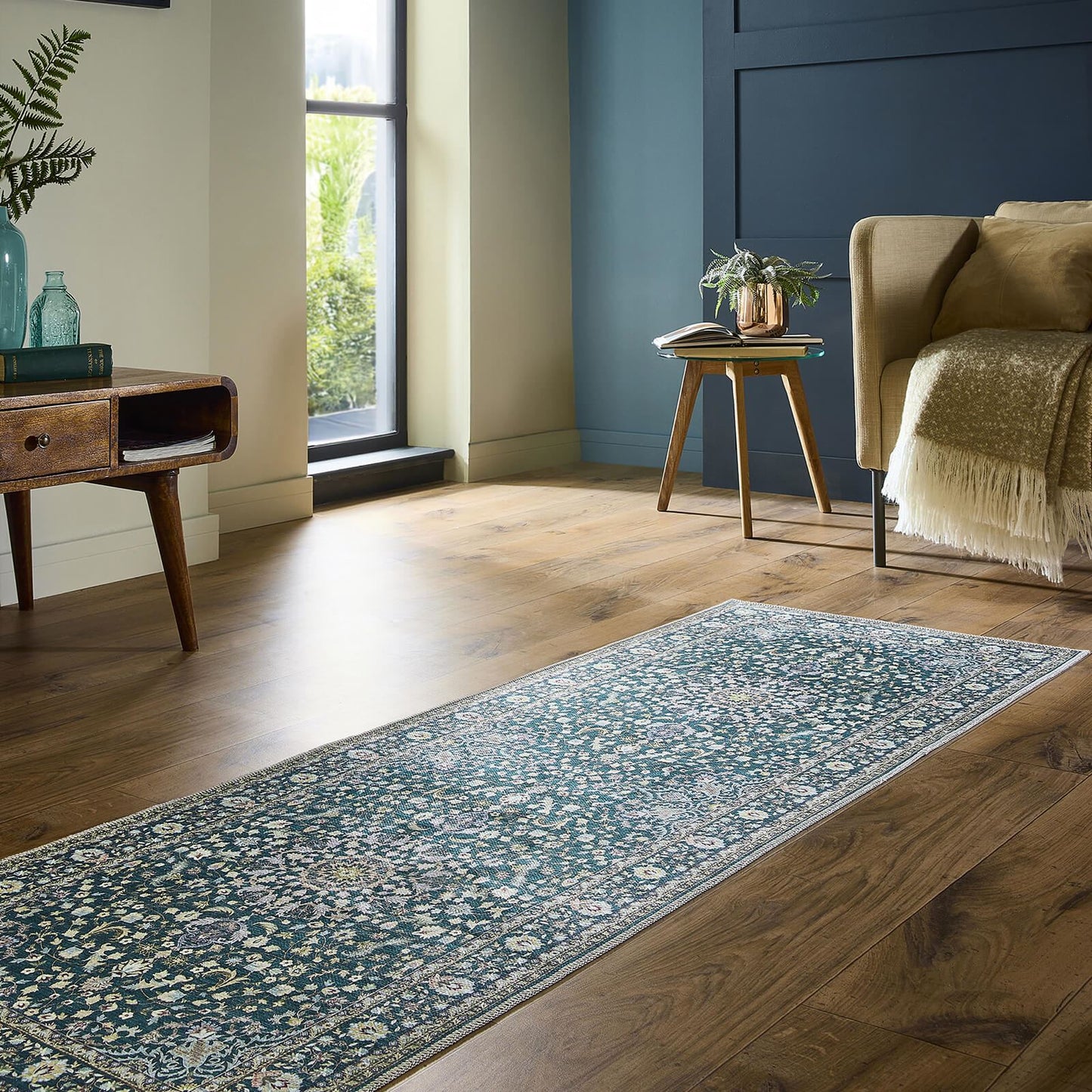 Origins Washable Windsor Emerald Rug