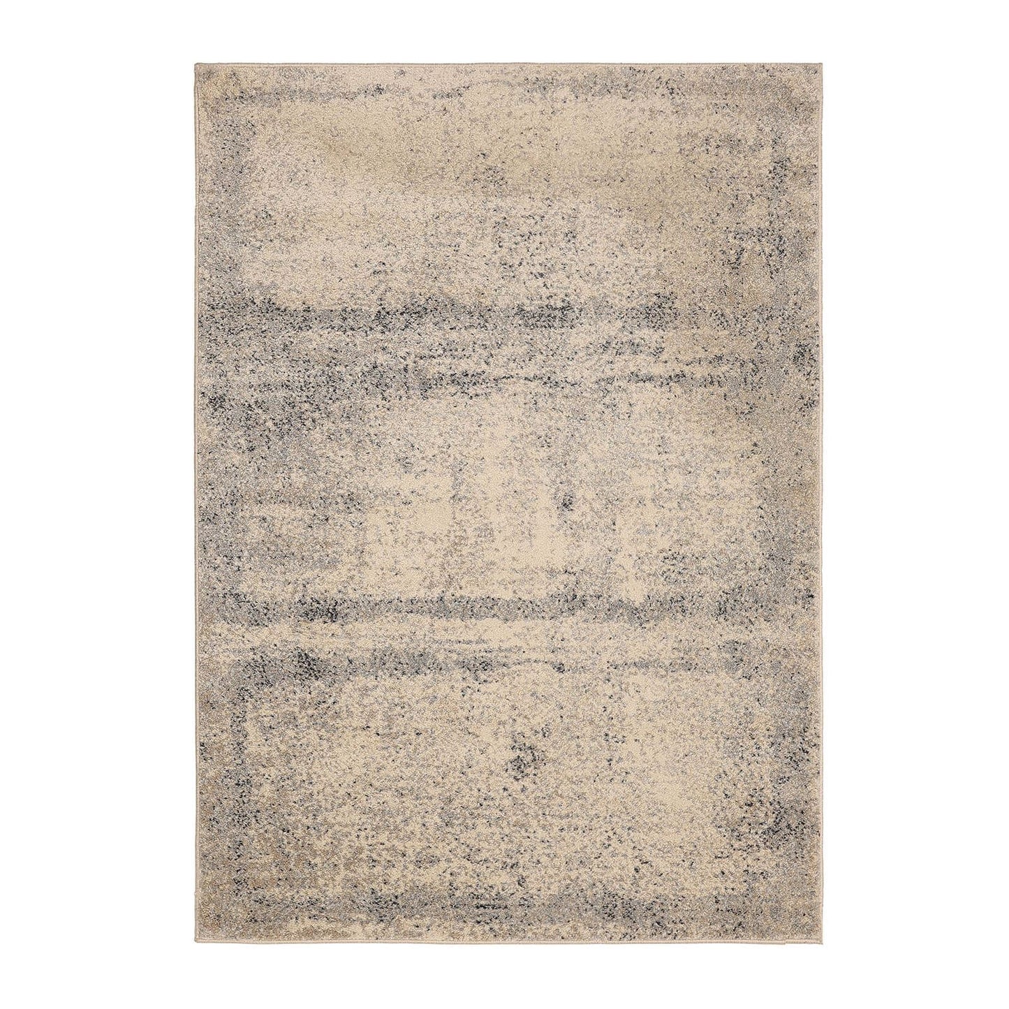Freya Fusion Grey Semi Plain Rug