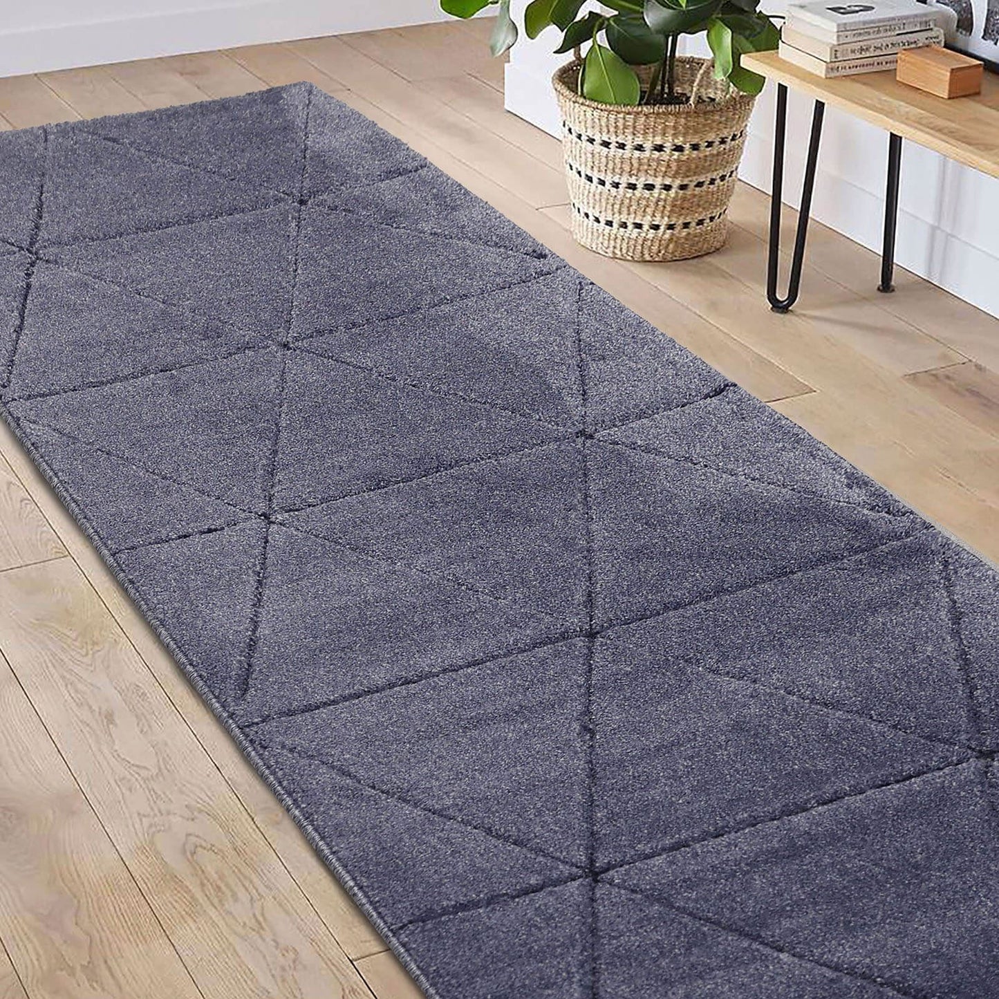 Newport Capleton Blue Plain Rug