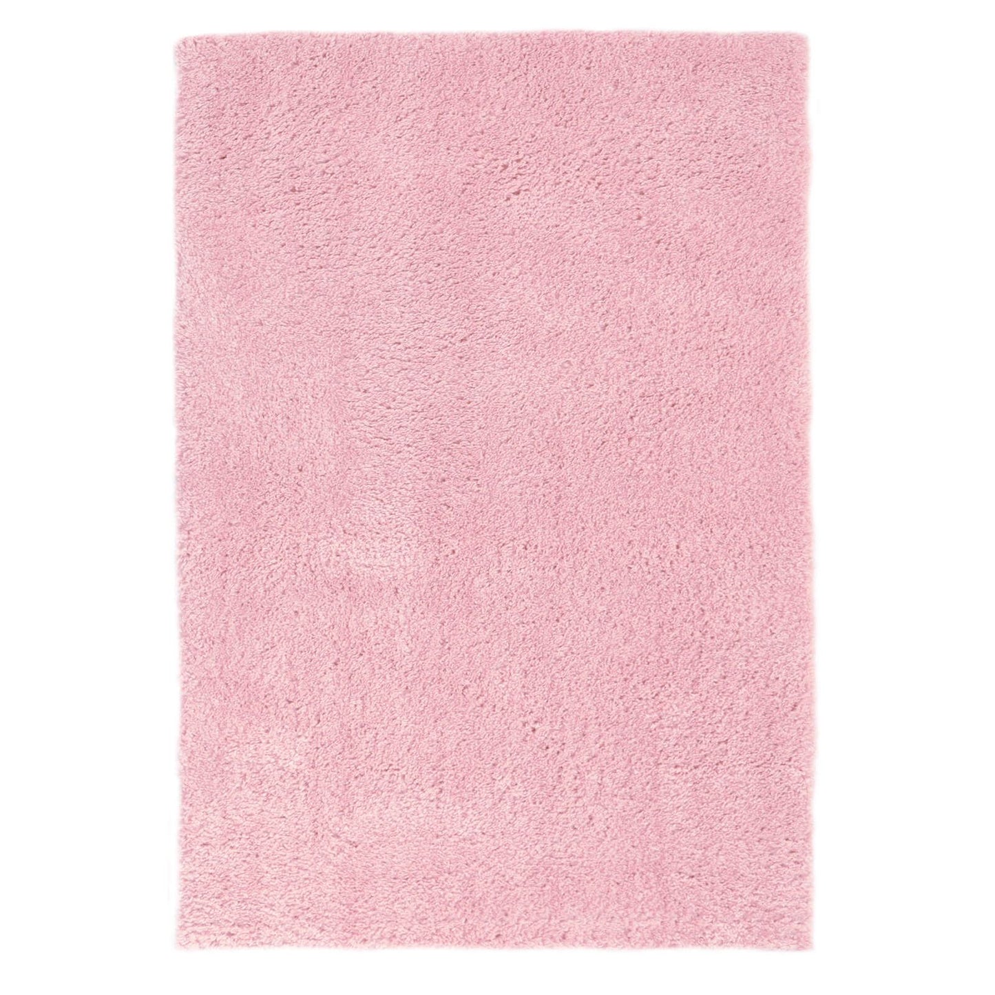 Snug Pink Plain Rug
