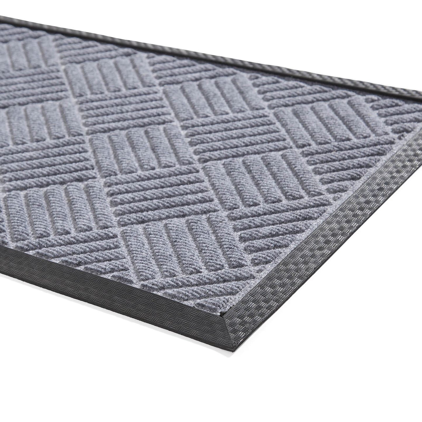 Doormat Silver Utility Rug