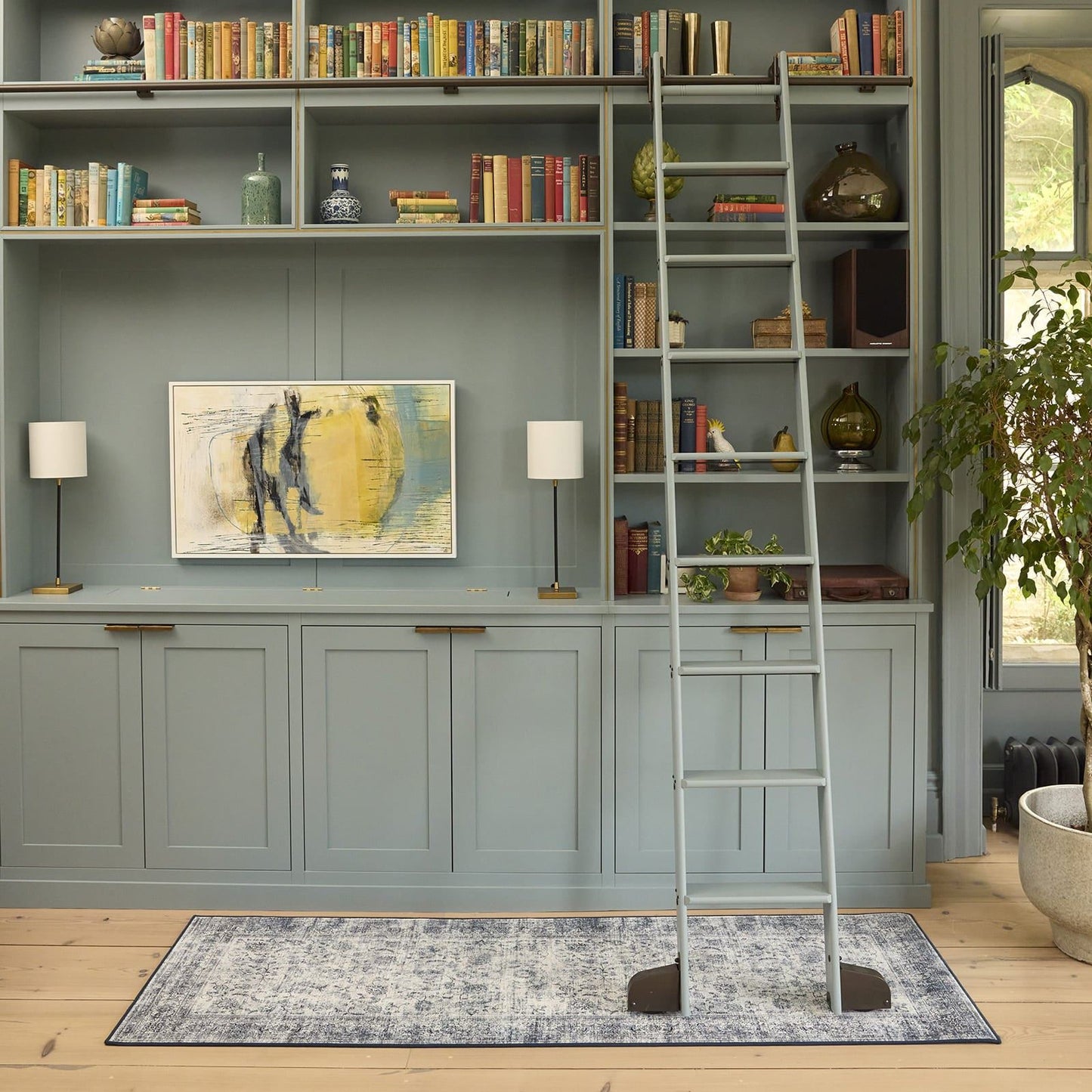 Hug Rug Eco-Washable Vintage Imperial Grey Rug