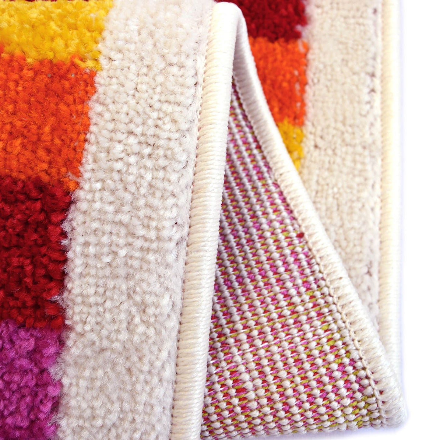 Colour Pop Rainbow Kids Multi Rug - 080 X 120cm (2ft 6" x 4ft 0")