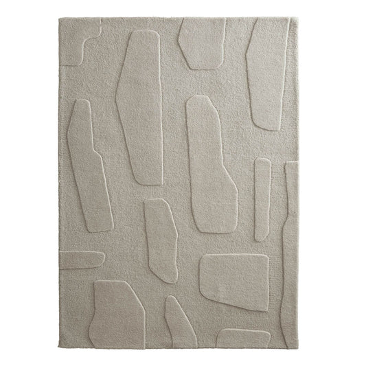 Origins Sculptured Stone Oatmeal Rug