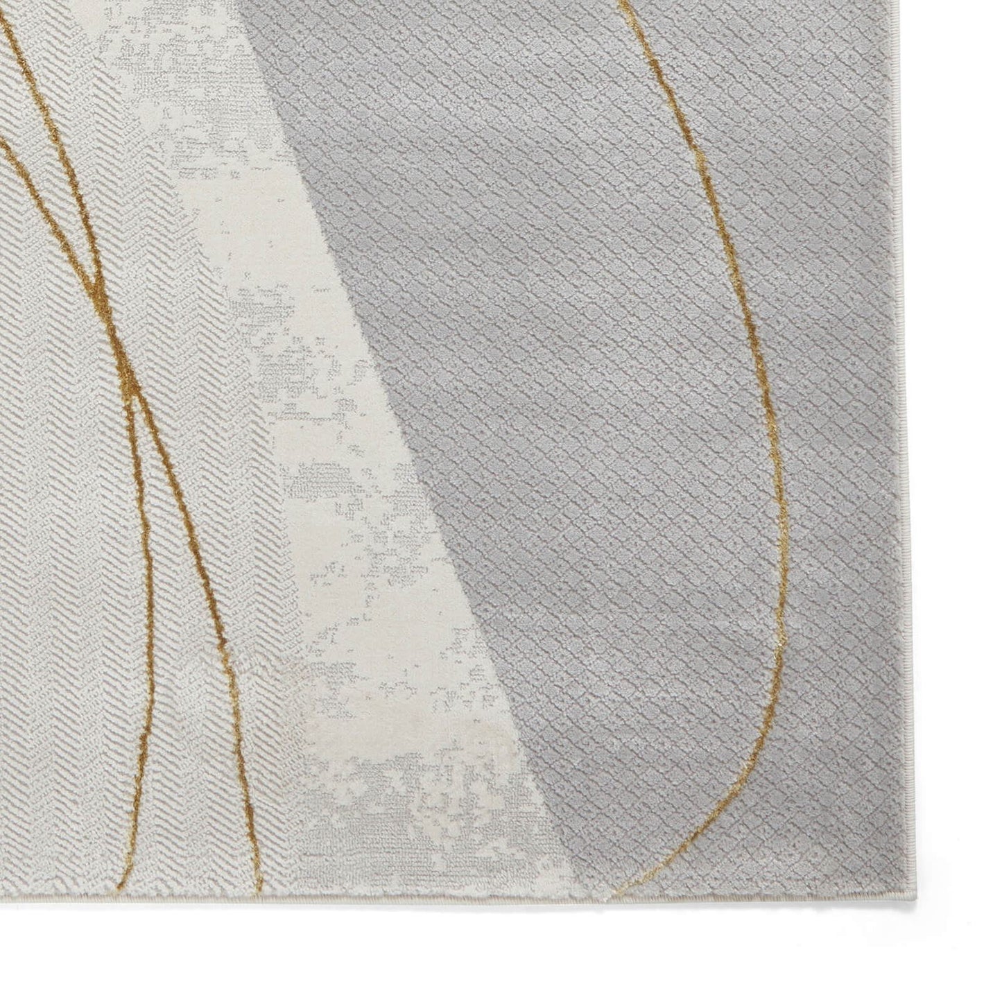Apollo E9974 Grey/Gold Modern Abstract Rug