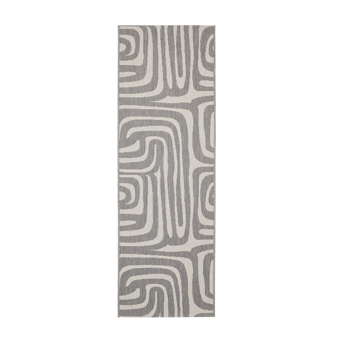 County Zebra Grey Animal Rug